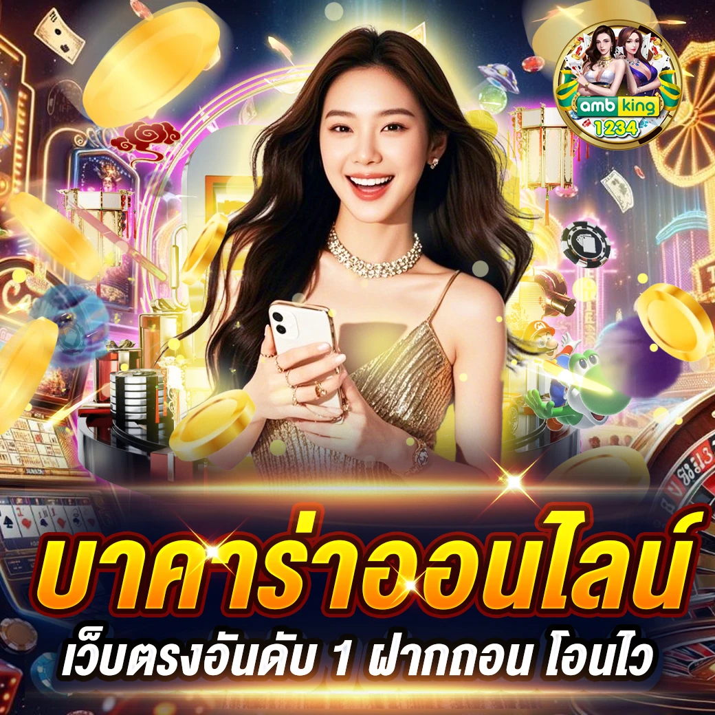 เว็บ ฝาก 1รับ100 ใหม่ - แบนเนอร์โปรโมชั่น